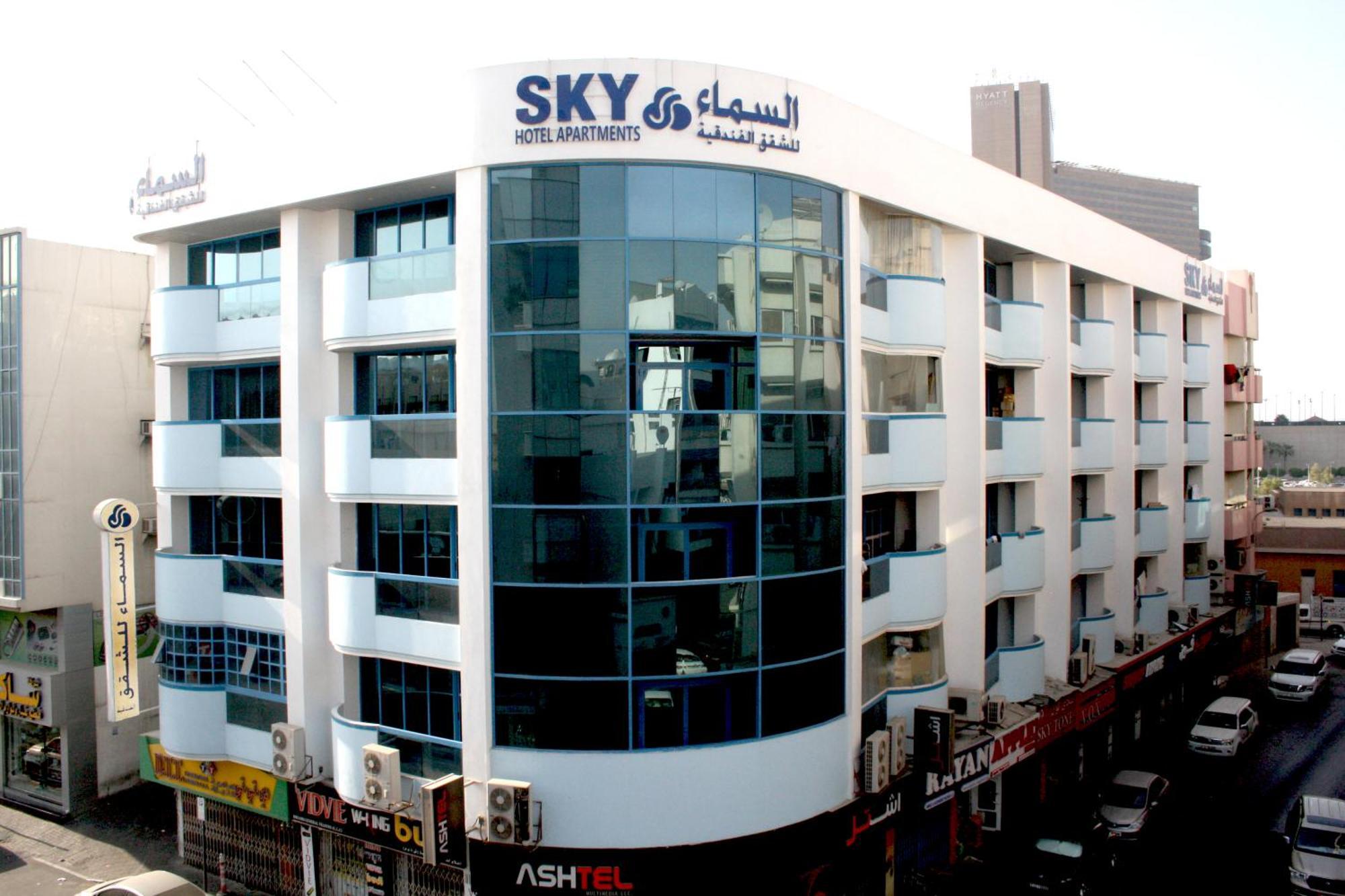 Sky Hotel Apartments Дубай Экстерьер фото